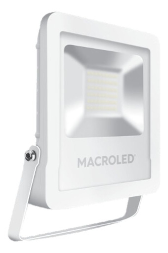 Reflector Led Macroled Pro Blanco 30w Ac100-240v  3000k