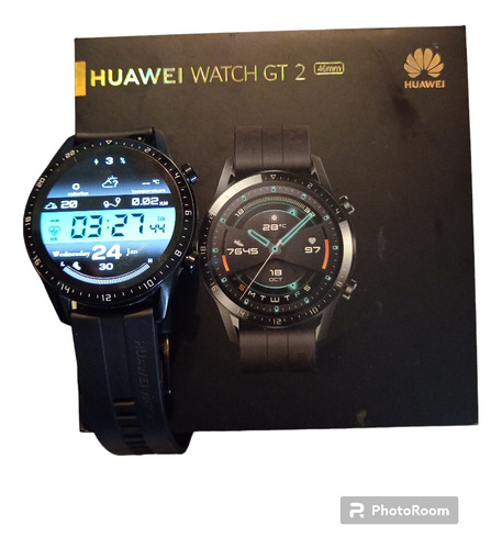 Reloj Inteligente Huawei Watch Gt2, 46mm Amoled 1.3  Negro 