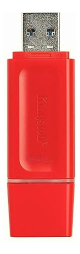 Kingston Memoria Flash 64gb Usb 3.2 Gen 1 Color Rojo