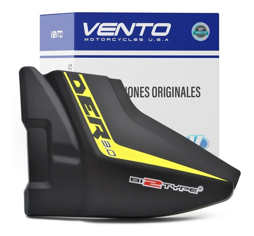 Cubierta Lateral Izquierd Negro Vento Original Ryder 3.0 150