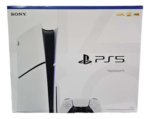 Sony Playstation 5 Slim 1tb Standard Físico E Digital 110v