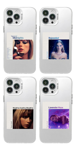 4pcs Midnights Taylor Swift Funda Para iPhone Case Mca7-6