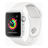 Apple Watch  Series 3 (gps) - 38 Mm - Pulseira Sport Branco