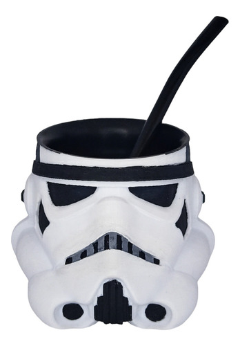 Mate Stormtrooper Star Wars Impresión 3d + Bombilla 