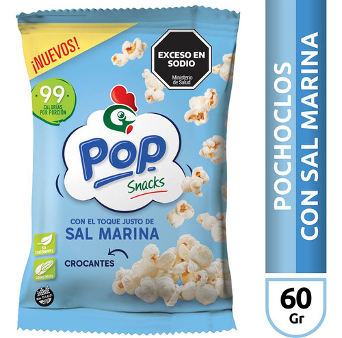 Pochoclos Con Sal Marina Gallo Snacks Chico