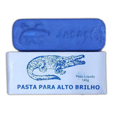 Pasta Azul Cromo Jacare Para Afiar E Polir Canivetes Facas