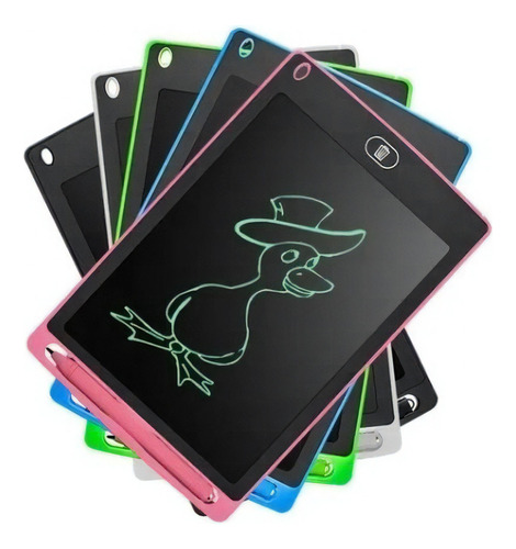 Lousa Mágica Tablet Infantil Tela Lcd Colorida Grande Quadro Cor Azul