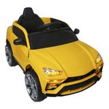 Carro A Bateria Para Crianças Importway Lamborghini Bw029  Cor Amarelo 110v/220v