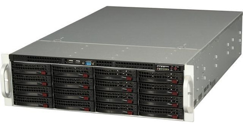 Gabinete Supermicro 3u | 16 Baias | 2 Fontes 1200w Plus Gold