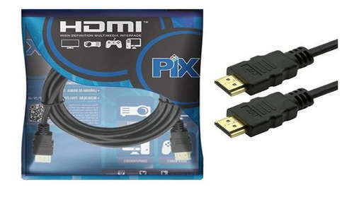 Cabo Hdmi 5 Metros 2.0 Full Hd 3d - 4k - Blindado