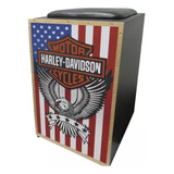 Cajon Jaguar Percussion Harley Davidson  Eletroacustico