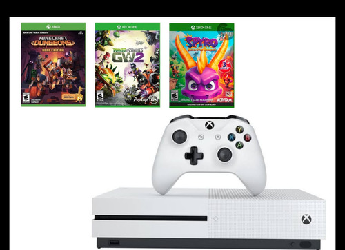 Microsoft Xbox One S 500gb Mega Pack Kids Usado