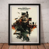 Cuadro Gamer - Metal Gear - Poster Fan Retro