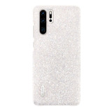 Funda Para Huawei P30pro Cristal Swarovski - Blanco Hielo 