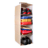 Prettykrafts Organizador Colgante De Ropa De 4 Niveles, Arm.