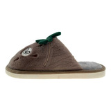 Pantufla Infantil Lois Cafe Topsoc