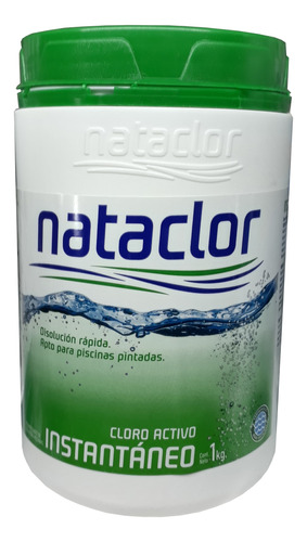 Cloro Granulado Rapido Instantaneo Nataclor 1 Kg. Envio