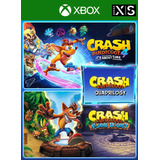 Crash Bandicoot: Lote Quadrilogy Cod Arg -xbox One/series