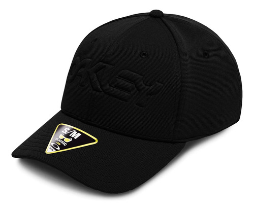Gorra Oakley 6 Panel Stretch Hat Embossed Unisex Negro