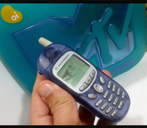 Celular Motorola T190 Mundo Oi Mtv Relíquia Antigo De Chip