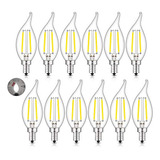 Bombilla Led Tipo Candelabro Crlight, 5000 K, Luz Blanca Diu