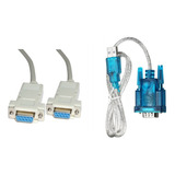 Cables Balanza Systel Ps 300 O 600 Pilon A Pc 3mts + Usb