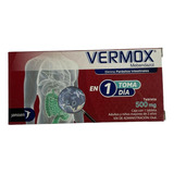 Vermox Desparasitante 500mg 1 Toma