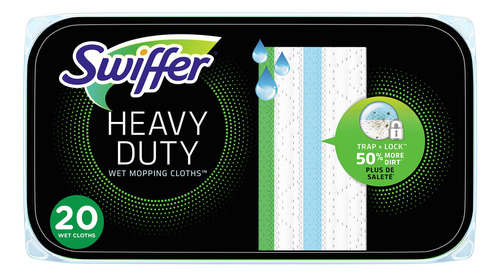 Swiffer Sweeper - Panos De Trapeador Humedos Resistentes Par