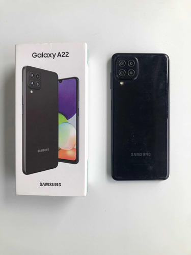 Celular Samsung A22 128gb Negro Usado 