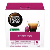 Café Nescafé Dolce Gusto Espresso Con 16 Cápsulas De 5.5g