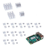 10x Kits De Dissipadores Calor Para Raspberry Pi4 Pi 4 C/ Nf
