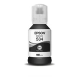 Botella De Tinta Epson T534 Negro - T534120 - Original 534