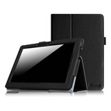 Funda De Cuero Para Amazon Kindle Fire Hdx 8,9 Negro