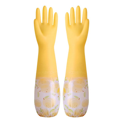 L Guantes Domésticos Extra Largos Y Duraderos For Lavar Z