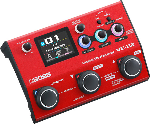 Procesador Voces Roland Boss Ve22 Vocal Performer Prm