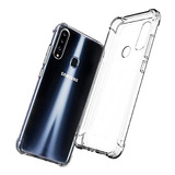 Carcasa Compatible Samsung A20s Transparente Antigolpe