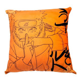 Almofada Naruto Vila Da Folha Decoração Anime 40x40cm
