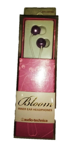 Audifonos Bloom In Ear Color Violeta Audio Technica Pro