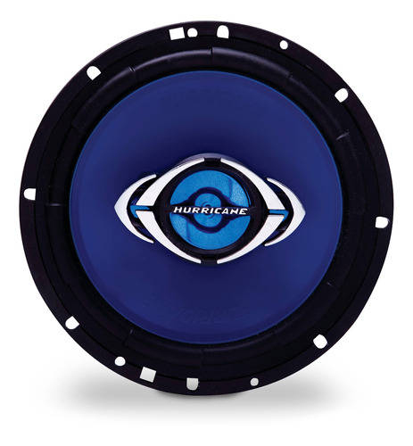 Tipo De Alto-falante Triaxial Hurricane Cm 6 Para Carros, Picapes E Suvs Cor Azul/preto De 4 165mm X 165mm X 6   Unidade