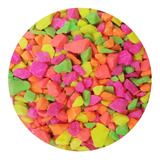 Grava De Colores Para Acuario 3 Kg Peces Decoración Acuario