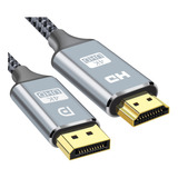 4k Displayport A Cable Hdmi 3.3ft, Dp De Alta Velocidad A Hd