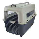 Jaula Transportadora Extrag Kennel Iata 100x67x75cm+ Llantas