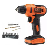 Atornillador Inalambrico Black Decker Ld12s 12v Litio 13 Acc