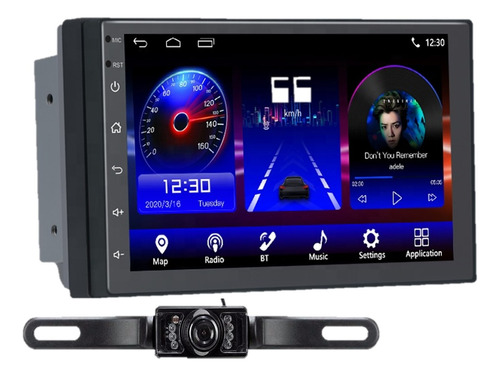 Estereo 1 Din Android Gps  Usb Y Camara  P