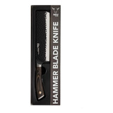 Cuchillo Hacha Wayu Hammer Martillado Tamaño 6.75 '' Cocina