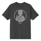 Playera Vault Boy Fallout, Camiseta Videojuego