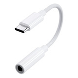 Adaptador Usb C A 3.5mm Irig 2 Micrófono Samsung S20 S21dac Color Blanco