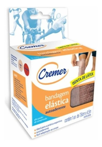 Cremer Atadura Elástica 7,6cmx4,5m