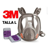Respirador Mascarilla3m Completa Full Face Y 6800 En Talla L