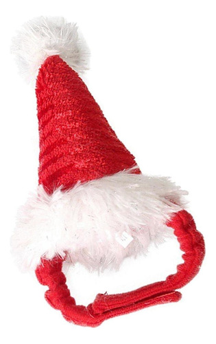 Lindo Gato Hámster Santa Sombrero Gorra Mascota Navidad